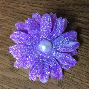 Girls glitter hair clip